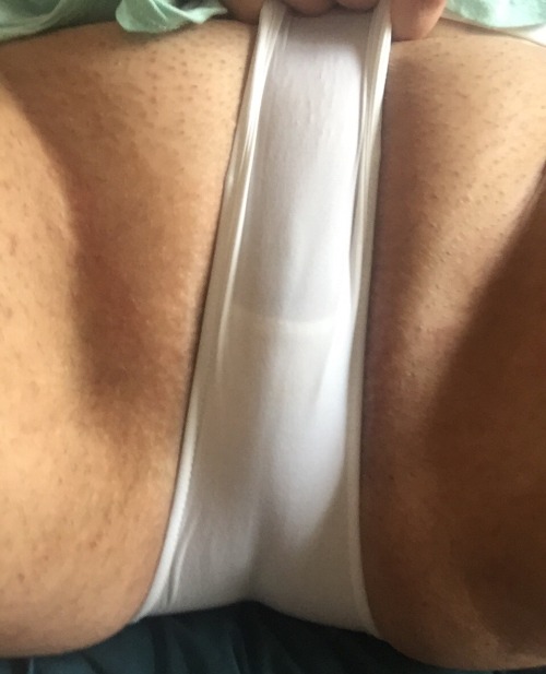 sweetashley187:  A few from yesterday. I’ve had a few requests for white panties. So here ya go! 