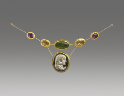 Archaicwonder:  Hellenistic Alexander The Great Cameo Necklace, 2Nd-1St Century Bcmade