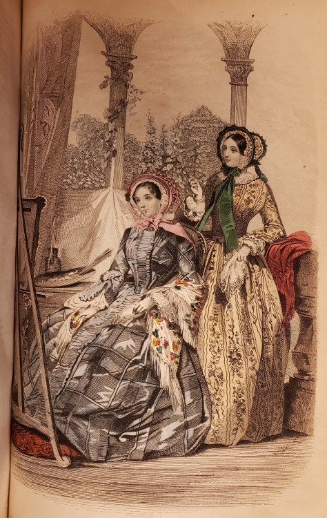 From: Godey’s Lady’s book. Philadelphia, Pa. : L.A. Godey, 1854AP2 .G56 1854