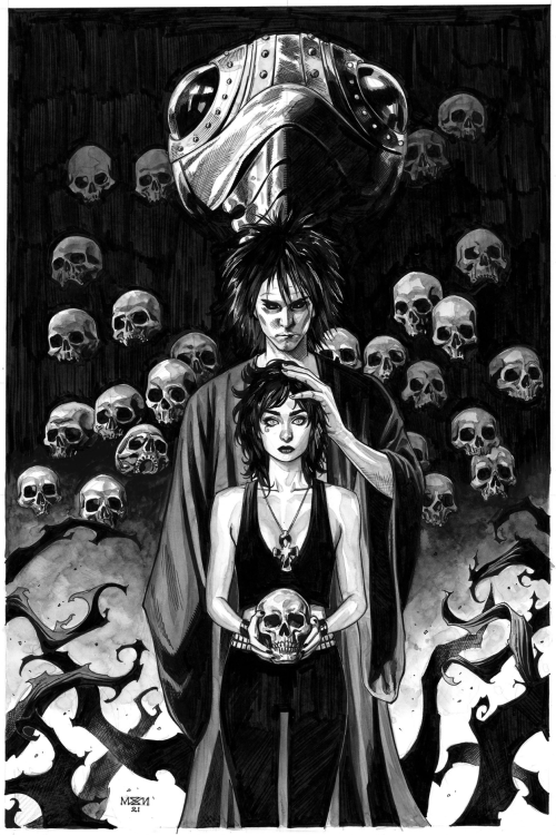 theartofthecover: The Sandman: Death and Dream of the Endless commission (2021)[Michael Maria’