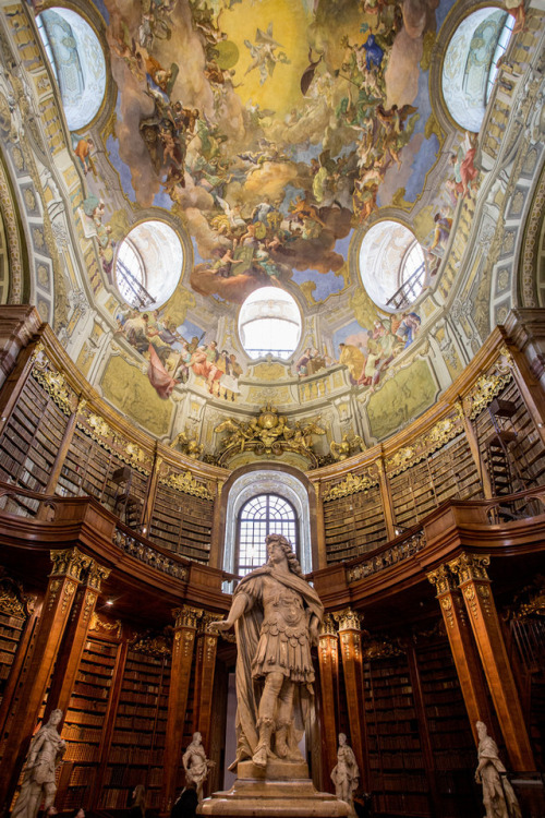 The Austrian National Library, Vienna (by Andreas Huber)
