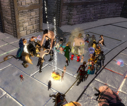 lyrwar:  Happy New Year ! paragonbroadcasting’s party for New Year’s Eve in the Crown Pavilion ! 