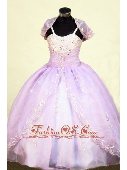 Little girl pageant dress