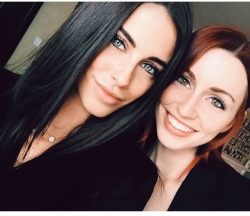 gossypics:  Jessica Lowndes and her sister. http://ift.tt/1U2rqC5  Just wow!