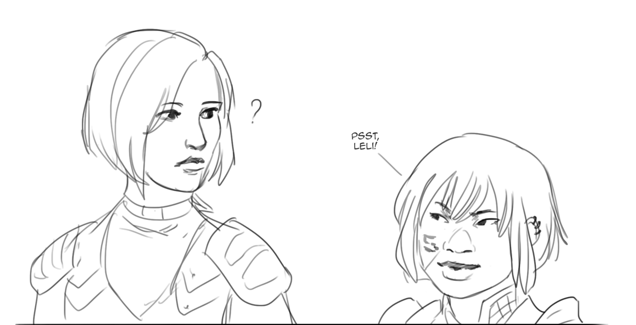 baewall:  Brosca’s fav thing to do is make her gf gigglesnort. 
