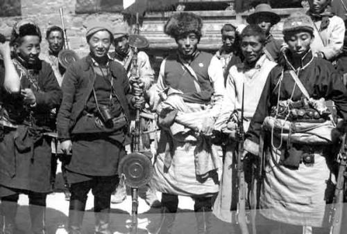 photos of Chushi Gangdruk, Tibet’s volunteer guerilla army in 1959. They were made up of young