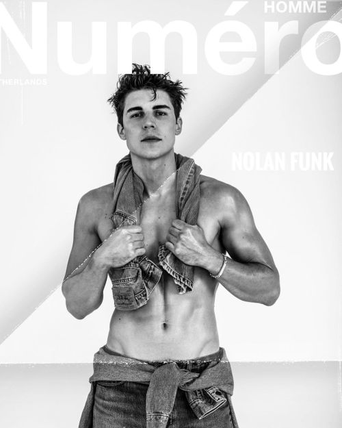 Nolan Gerard Funk photographed by Kat Irlin for Numero Netherlands.