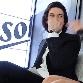 adamdriverdaily:Adam Driver behind the scenes at the 71st Venice Film Festival