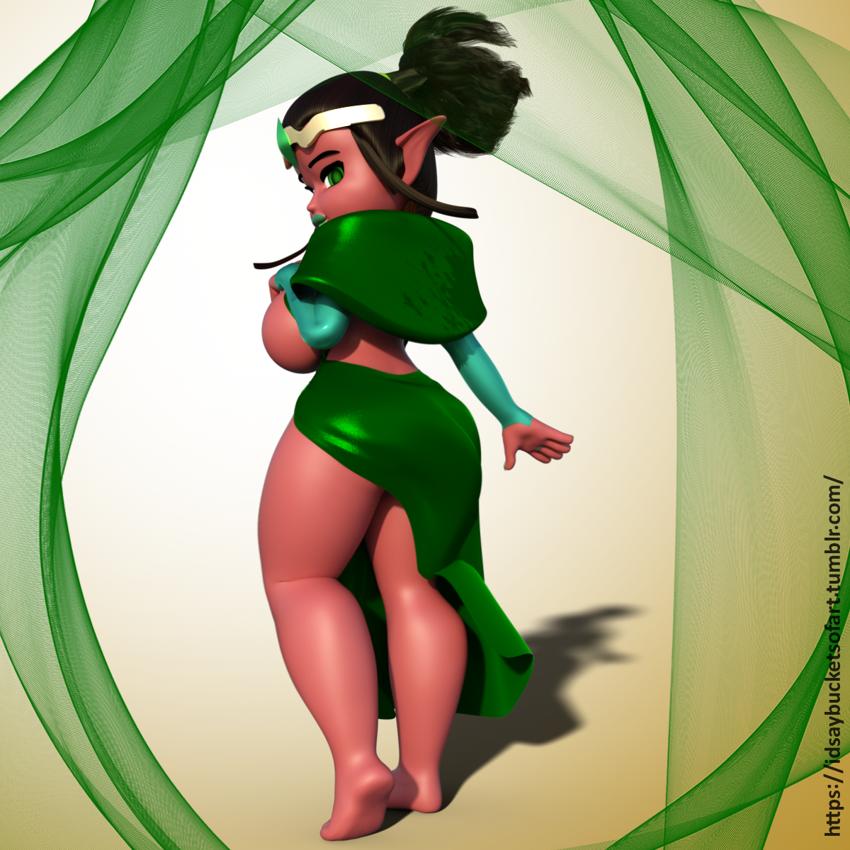 thebucketofart:  Cookie models. Cookie is an amazing model in the DAZ store and it