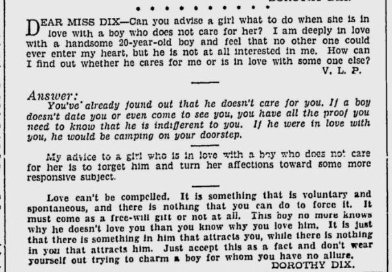 questionableadvice:  ~ The Day, (New London, CT, USA), October 3, 1935 