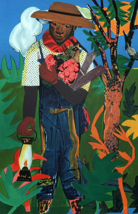 androphilia:The Lantern by Romare Bearden, 1979