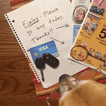 gifsboom:  Be Careful With Who Does Your Back-to-School Shopping. [video]   I find