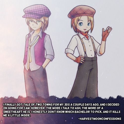 harvest moon tale of two towns bachelor ash