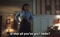 bobmorleysbutt:Get To Know Me: Fav. Female Characters [1/?] → Peggy Carter (Marvel’s Agent Carter)