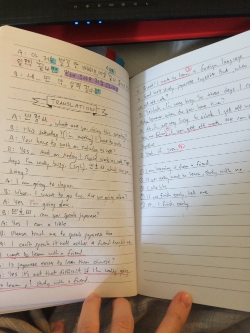 today i managed to finish with ttmik level 2, and translated the last dialogue. did better than