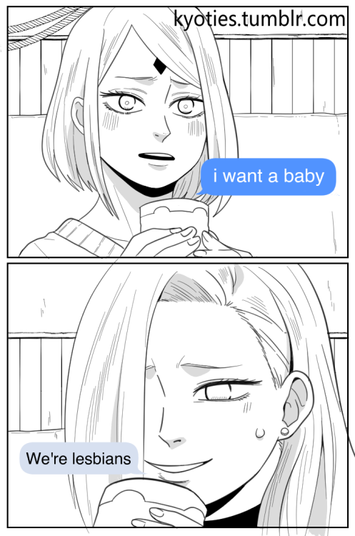 kyoties: the twitter i want a baby meme was so good….consider supporting me on patreon!!!