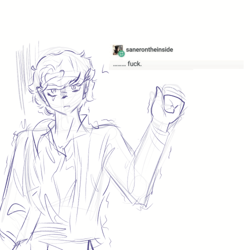 Saw This Tumblr Post On Pinterest And Quickly Sketched This Out.