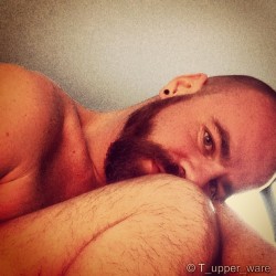 t-upper-ware:  Good morning peeps #hangover #cityguy #gay #beard #septum #aaaaaaaargh