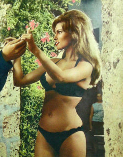vintageruminance:  Raquel Welch in bikini