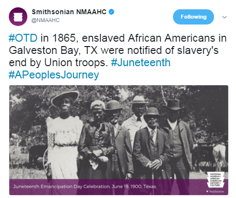 black-to-the-bones: Happy Juneteenth everybody! On this day in 1865 the life of black