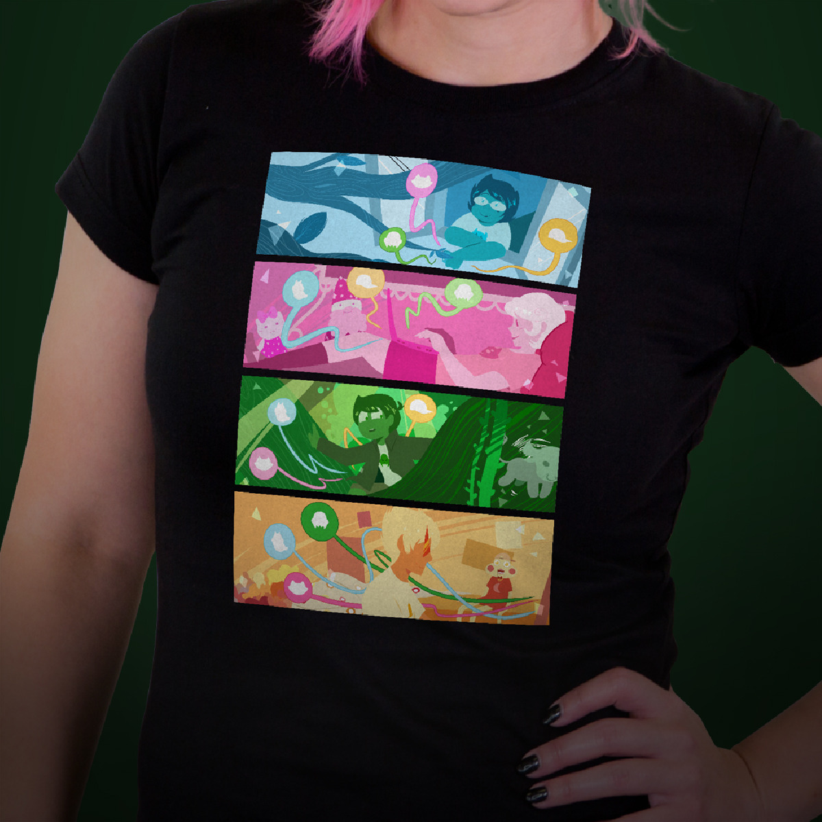 welovefinetees:  Tons of Homestuck designs inspired by 413 are here! Use 15P3RC3NT