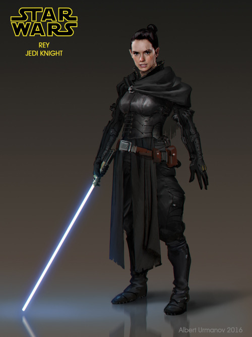 wlfgrrl: Rey-Jedi Knight by Albert Urmanov