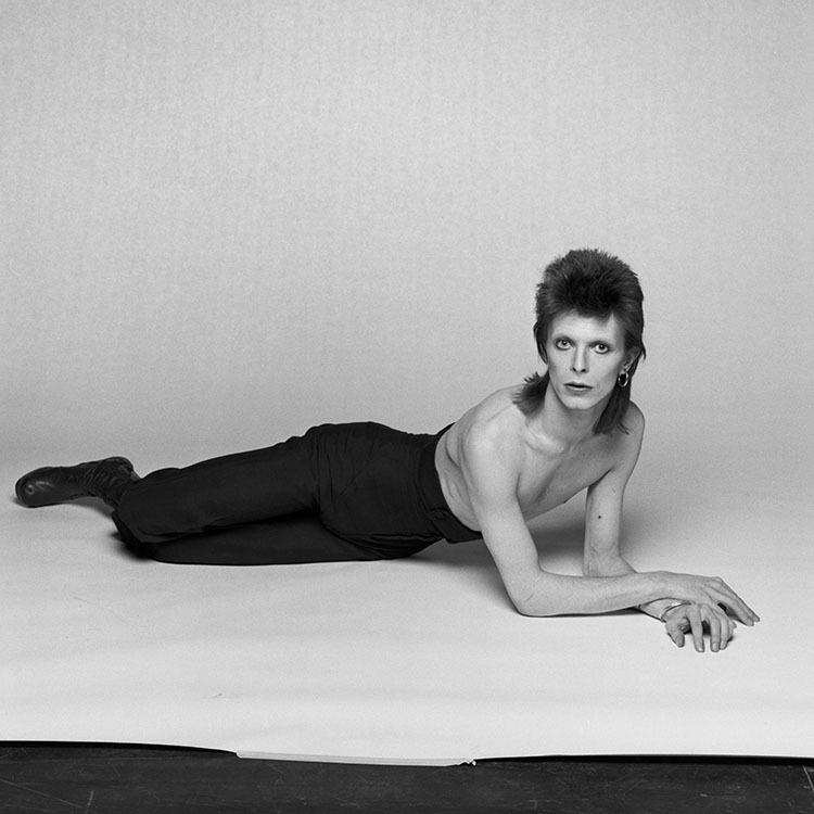 berlin-1976:  Diamond Dogs cover photoshoot, February 1974 © Terry O’Neill | iconicimages.net