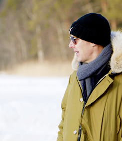 :  Benedict Cumberbatch in Finland from High Life mag (x) 