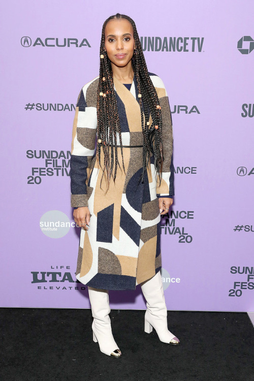 soph-okonedo:Kerry Washington attends the 2020 Sundance Film Festival - “The Fight” Premiere at The 