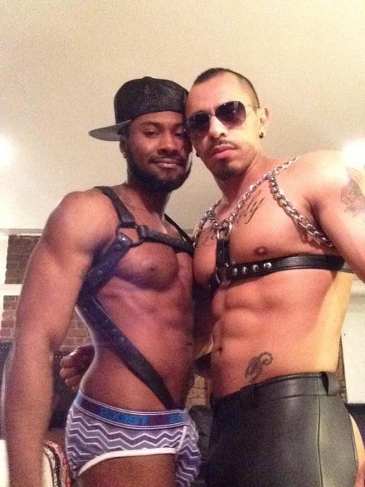 dominicanblackboy:  Hot sexy gay couple Noah Donovan and his sexy pretty fat latin