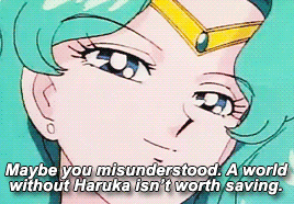 clairevnderwoods: michiru + protecting/saving haruka (requested by oathkeeper-of-tarth)