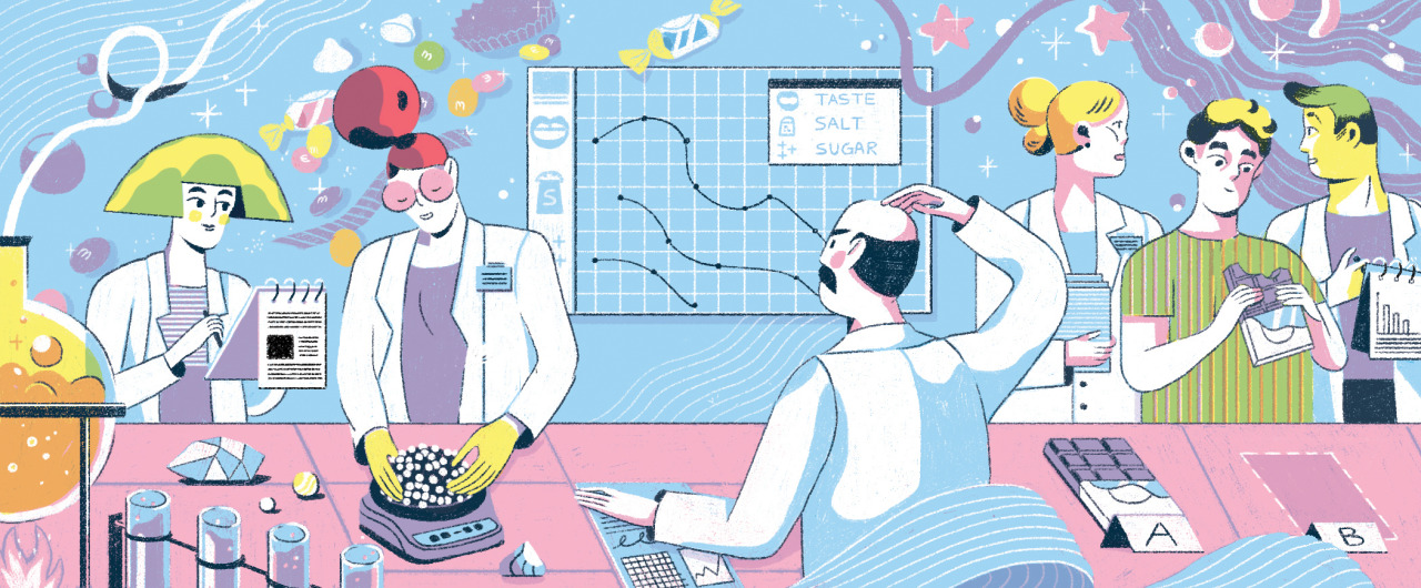 Nestle, the world’s largest food company, tries to overcome technical challenges and popular tastes to make its food healthier.
(Read the full story / Illustration by Rebekka Dunlap)