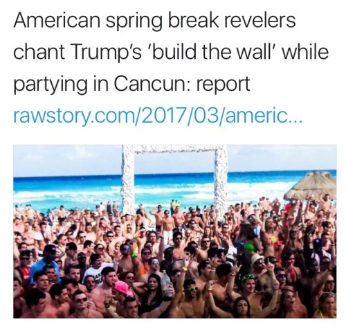 reverseracism:THIS IS SO INSIDIOUS: A group of Americans on vacation in Cancun, Mexico were slammed 