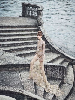 harpersbazaar: Lady of the Lake Jaw-dropping