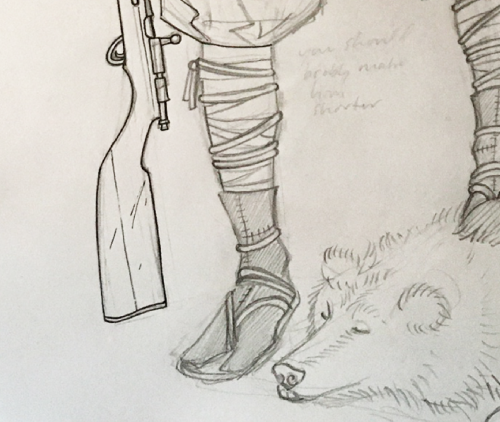 majimemegoro:see WIP of 1860s matagi hunter