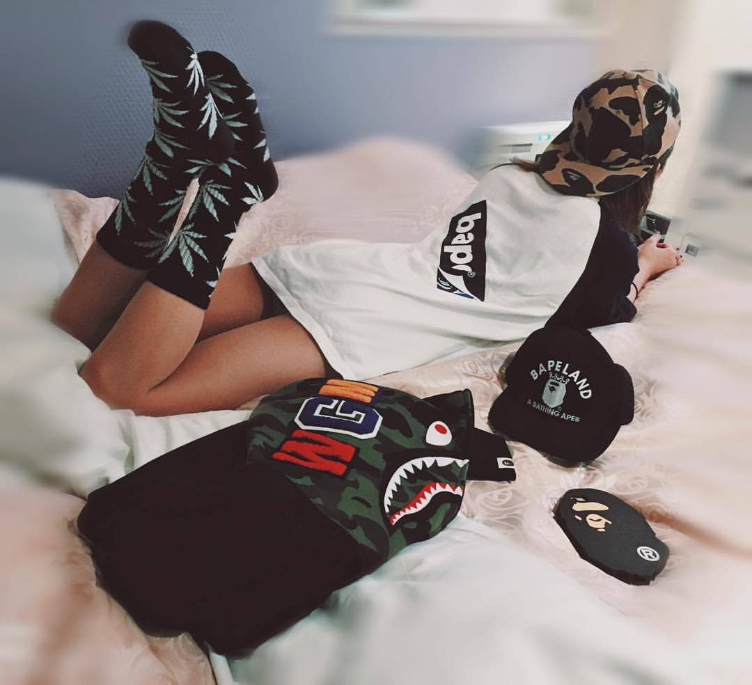 Bitches in Bape