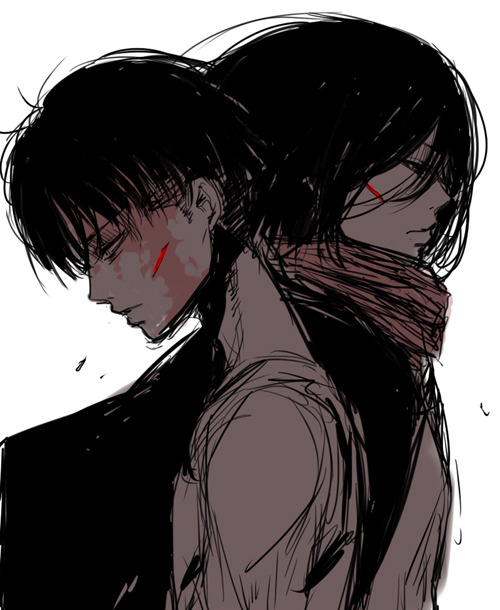 thirstylevi:  ✰ artist: KL [pixiv] [with written permission to repost, do not repost