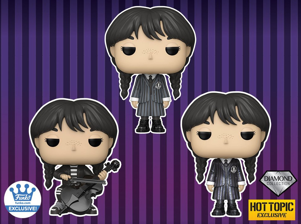 Buy Pop! Wednesday Addams at Funko.