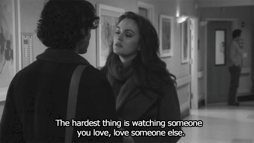 sad and alone.