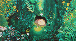 mochichou:     Studio Ghibli + ✿ Flowers    