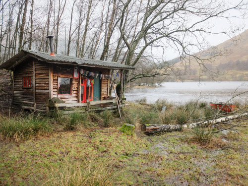 cabinporn:Loch Voil Hut in the Scottish Highlands.Writes contributor Alex von der Assen:You can take