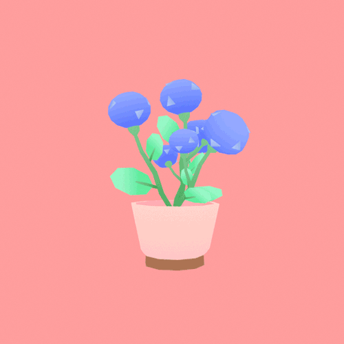 magicalsander:More flowerpots I’ve made these past days, my main character for Caged Hearts is a bud