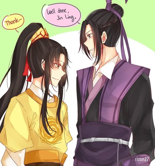 rizun27: jiang cheng is the world’s best uncle- //extremely self indulgent but i just had to- 