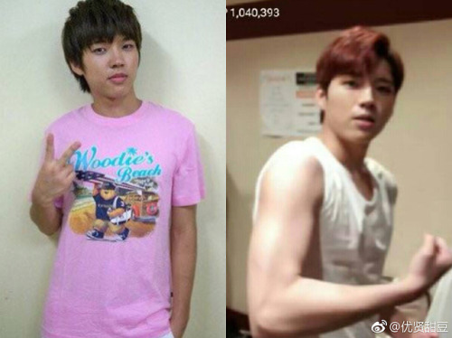 chickensmugglermyungsoo:   lol puberty hit on their bodies like a truck? XD   teenage boys