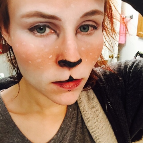 Rough doe makeup test