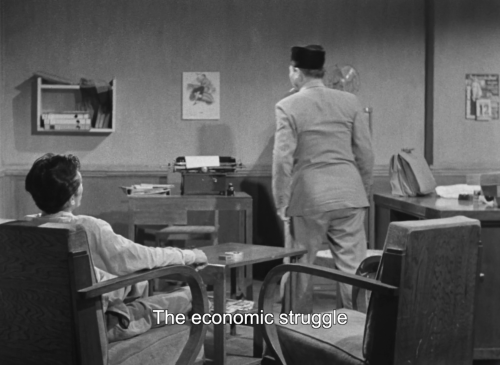 abbaskiarostami:After the Curfew / Lewat Djam Malam (1954) dir. Usmar Ismail