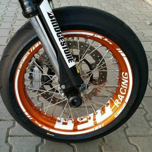  KTM SMC 690 R - “690” Design by wheel-sticker.com Make your bike unique! Macht euer Mot