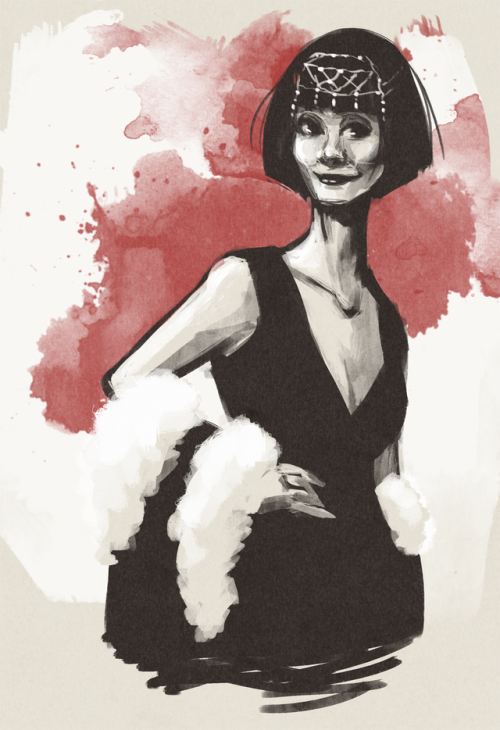 liuet: Phryne Fisher, Lady Detective.One of my favorite shows. &lt;3 Been too long since I drew 