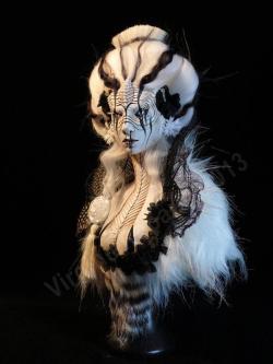 Moonjellybeans:  Voodooplex:  Black-Birdy: Rfmmsd: Artist Virginie Ropars - “Zebra