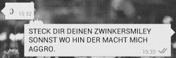 blauegauloises:  Echt so! Hasse diese smileys ey 